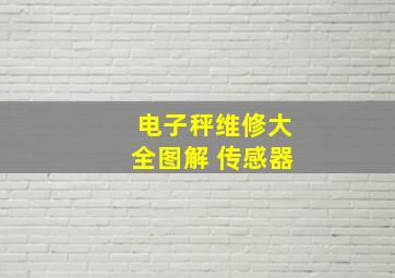 电子秤维修大全图解 传感器